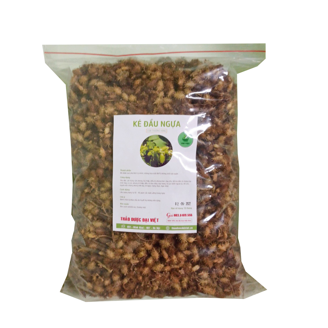 Quả ké đầu ngựa khô (1KG) - DB172