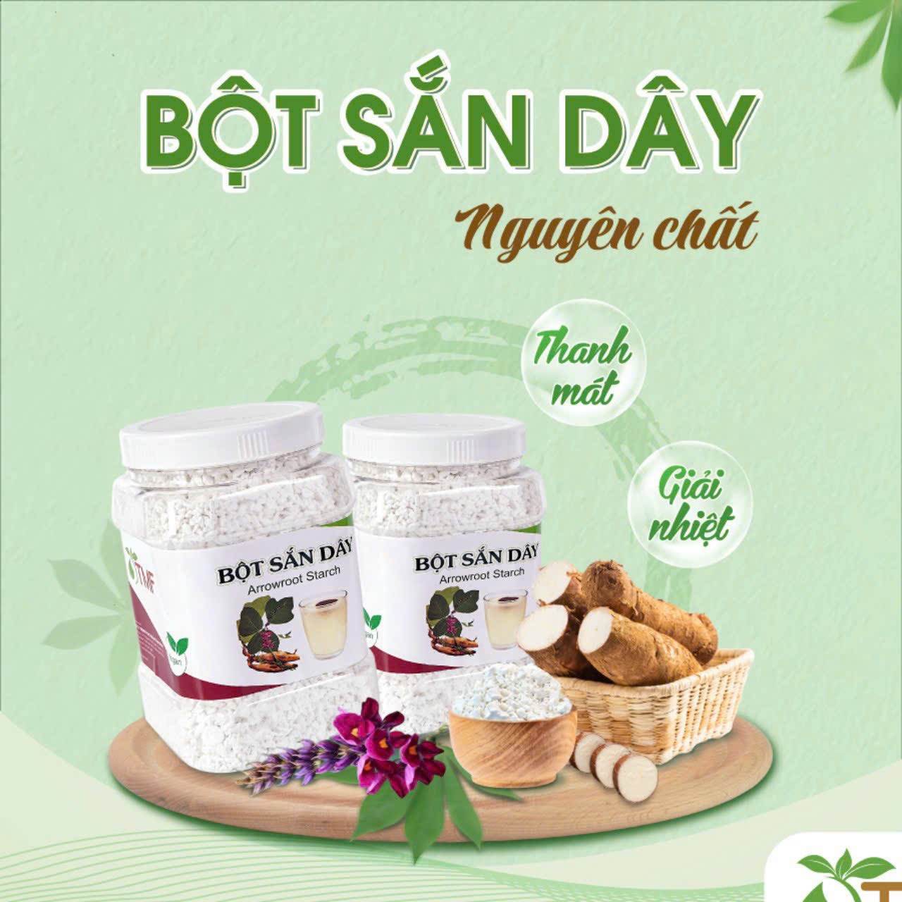 Bột sắn dây nguyên chất 500g