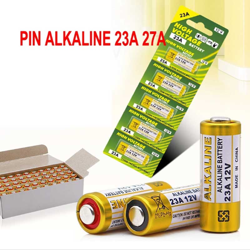 Pin 12v 23a-27a gp super dung lượng cao vĩ 5 viên
