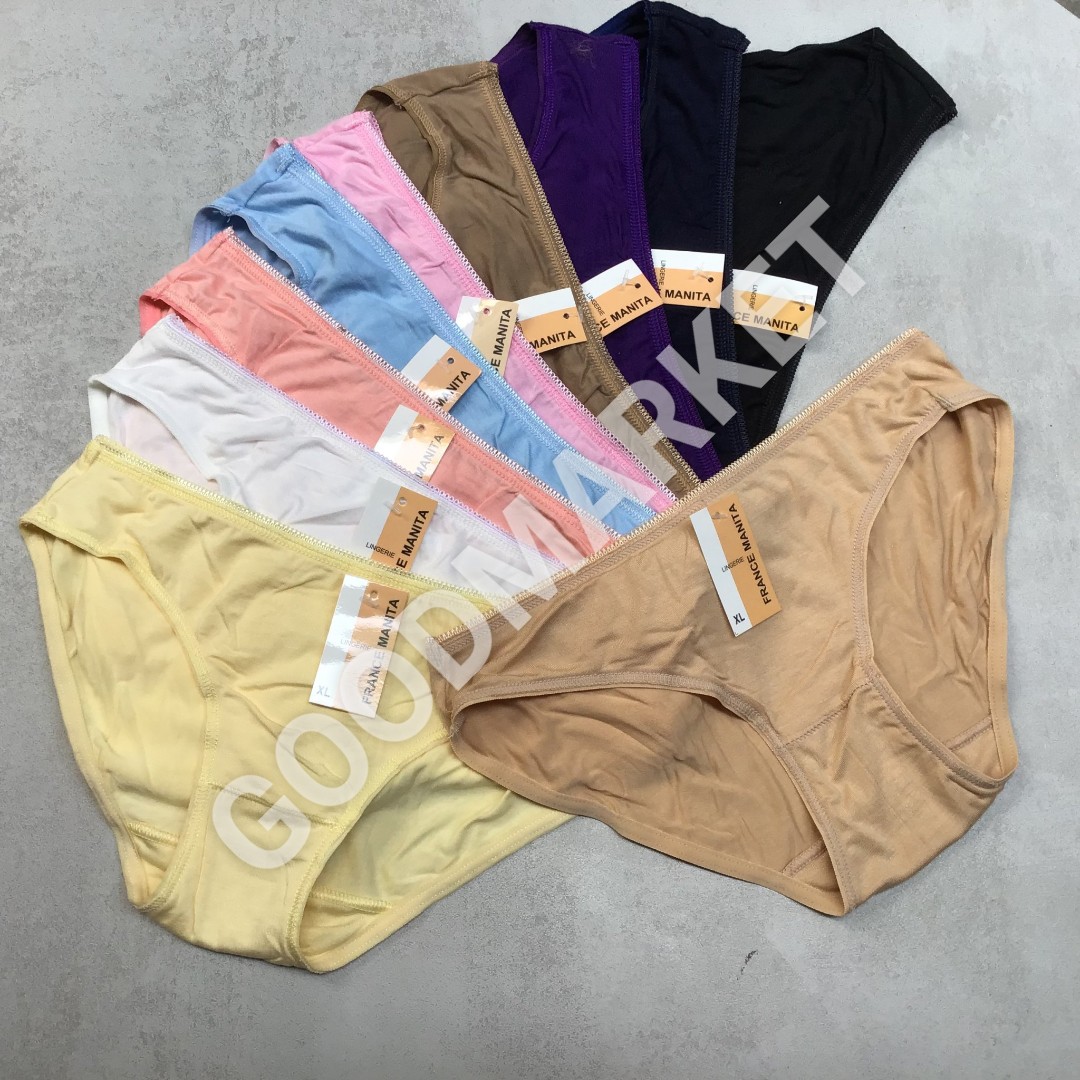 Set 10 Quần Sịp Lót Nữ 30kg Đến 70kg Chất Cotton Mịn Mát Co Giãn GOODMARKET MR10