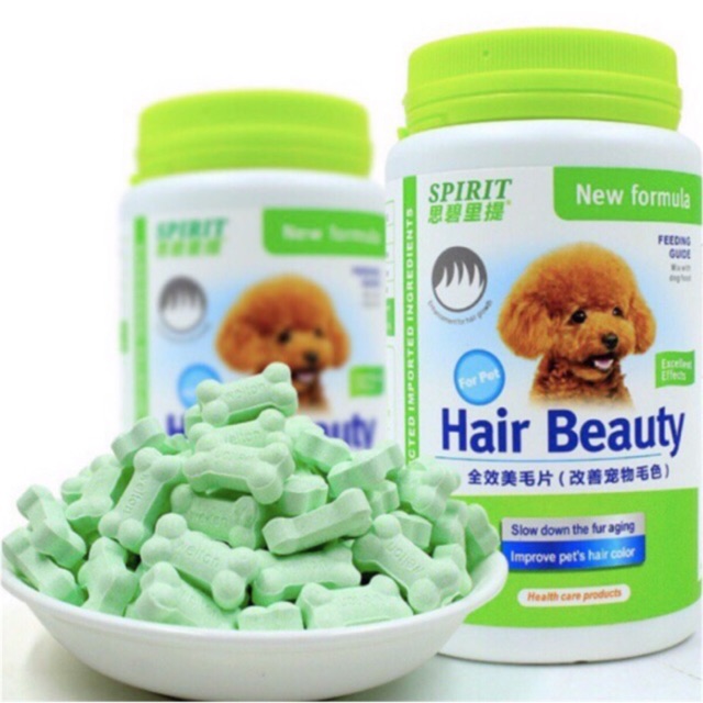 Combo 10 Viên Dưỡng Lông Cho Chó Mèo Spirit - Phụ Kiện Cho Thú Cưng