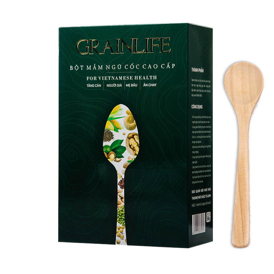 Ngũ cốc cao cấp Grainlife Long Liên - Hộp 500gr