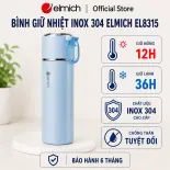 (Chỉ 20.08)Bình giữ nhiệt inox 316 Elmich EL8315 dung tích 480ml