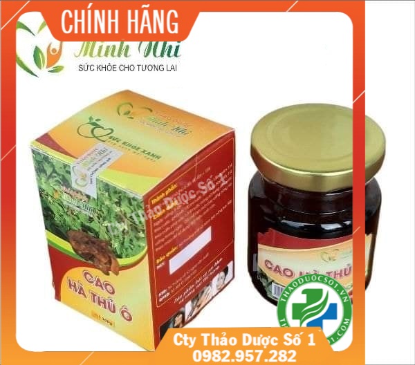 Cao hà thủ ô minh nhi hộp 100gr