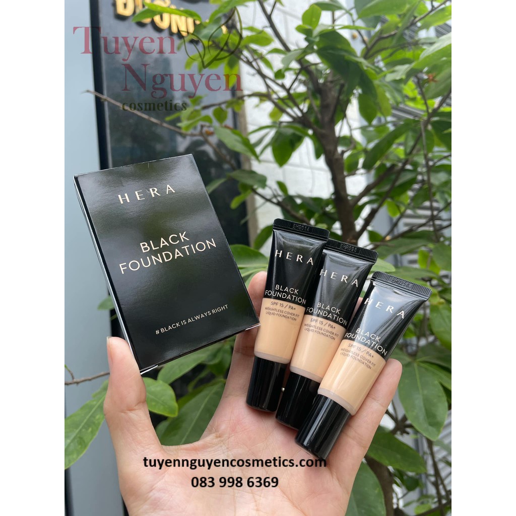[HCM]SIÊU PHẨM KEM NỀN HERA BLACK