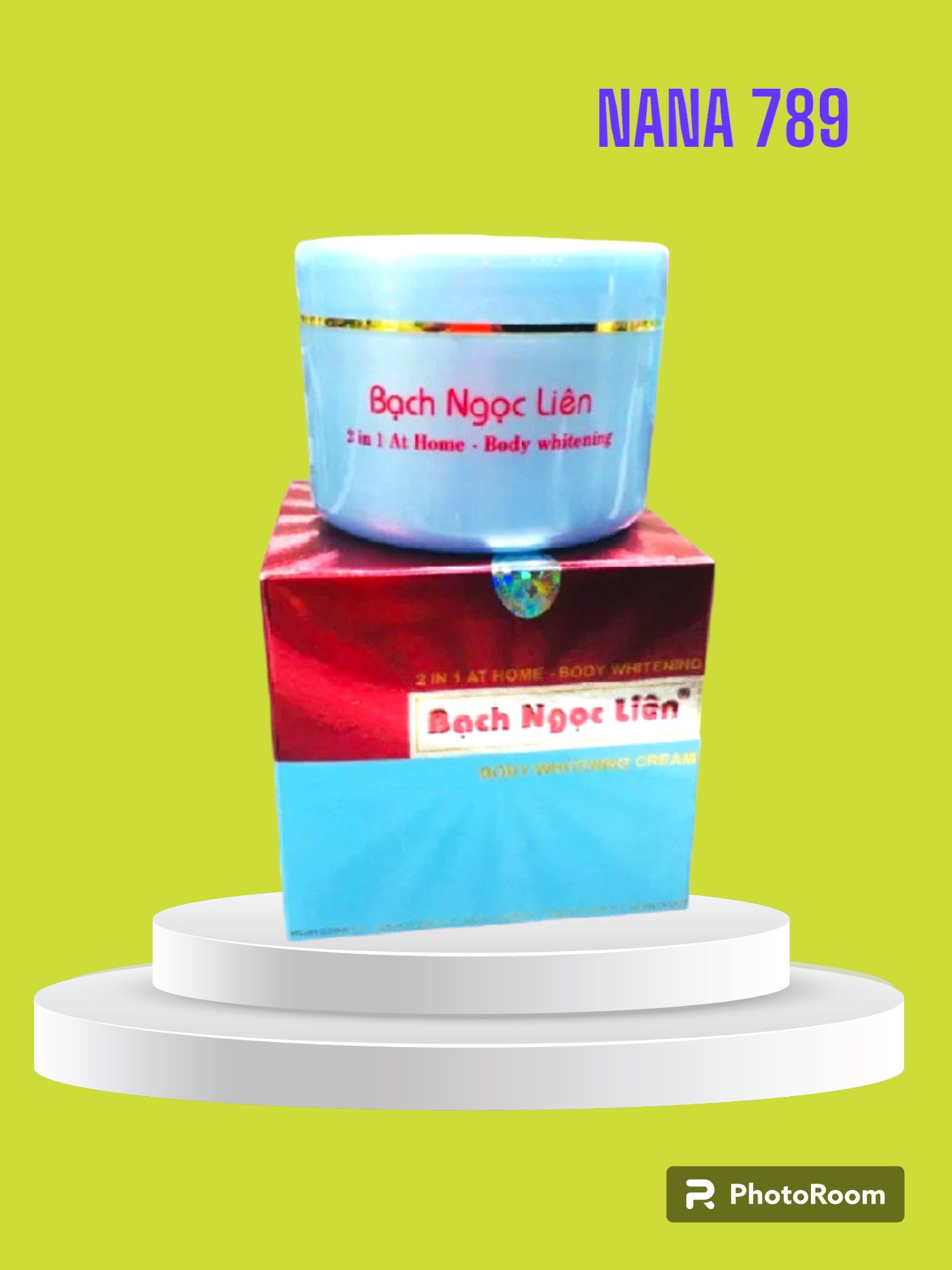 Kem body bạch ngọc liên xanh xịn