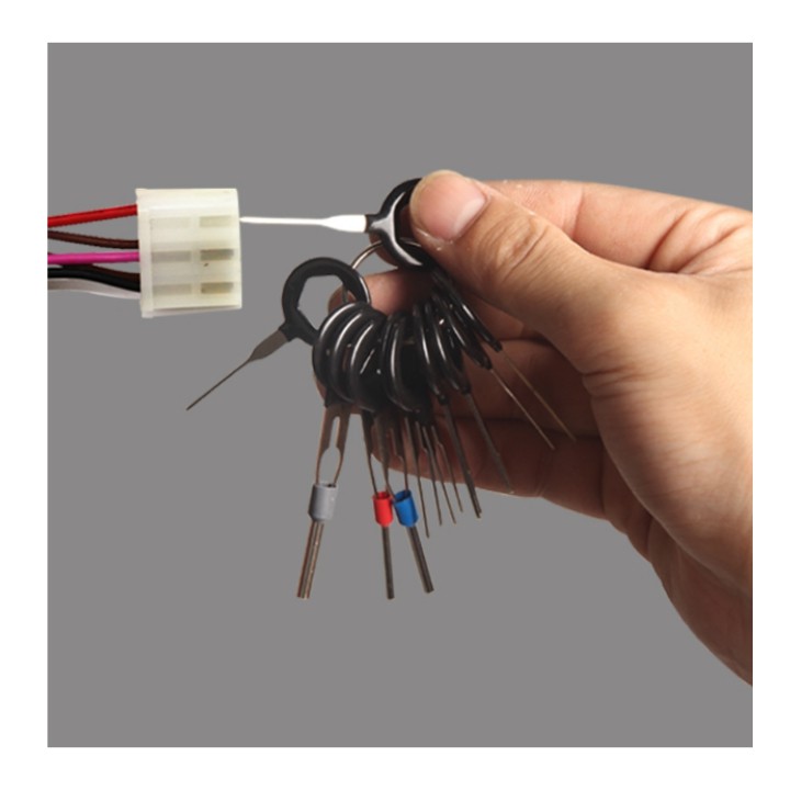 [HCM]Bộ dụng cụ cạy mở giắc điện ô tô - Dụng cụ tháo đầu cuối dây điện điện xe hơi ( 11 chi tiết)