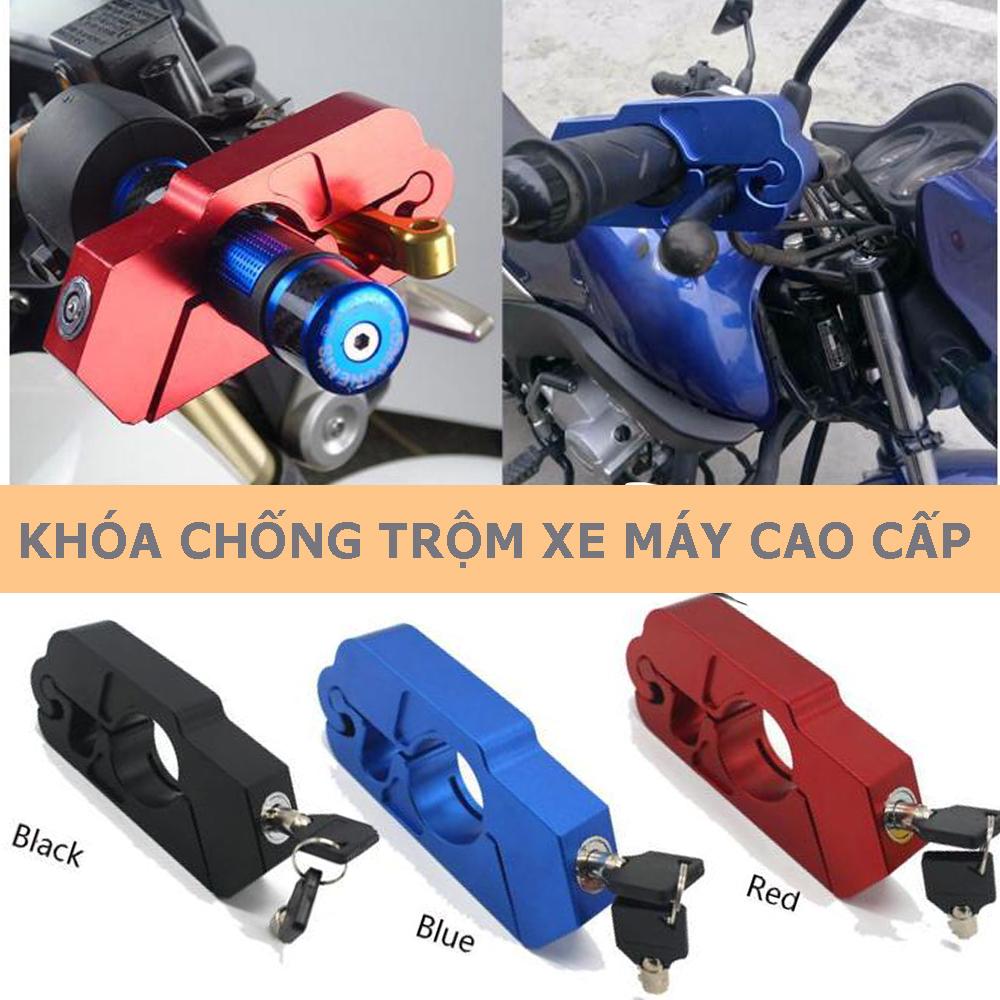 Khóa Kẹp Thắng Xe Máy ( Chống Trộm ) - Khóa Xe Tay Ga Tay Phanh (Mẫu Mới )-KHOÁ TAY PHANH CAO CẤP, KHOÁ CHỐNG TRỘM, KHOÁ XE GA XE SỐ, KHOÁ XE MÁY
