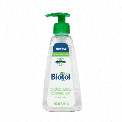 Gel rửa tay khô Biotol vệ sinh toàn diện kháng vi khuẩn lây bệnh 250ML