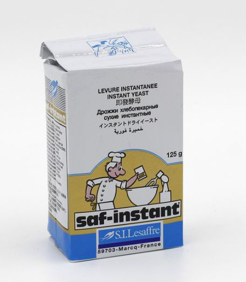 Men khô đầu bếp Saf instant Nhãn Vàng - 125g - Men Khô Ngọt - Men khô làm bánh mì ngọt