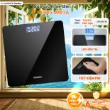 Cân sức khỏe điện tử Gaabor GWS-M01A thông minh màn hình LED dùng pin sạc - Kèm dây sạc USB và thước dây - Hàng chính hãng - Bảo hành 1 đổi 1