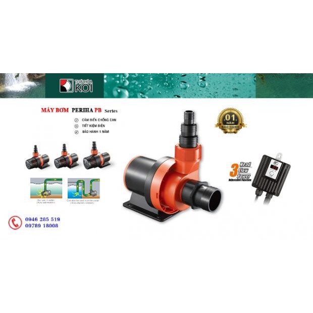 Máy bơm bể cá periha pb 5000