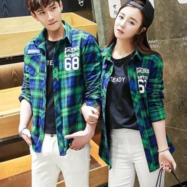 [HCM]ÁO SƠ MI CARO CẶP ĐÔI SIÊU CHẤT THỜI TRANG 2019