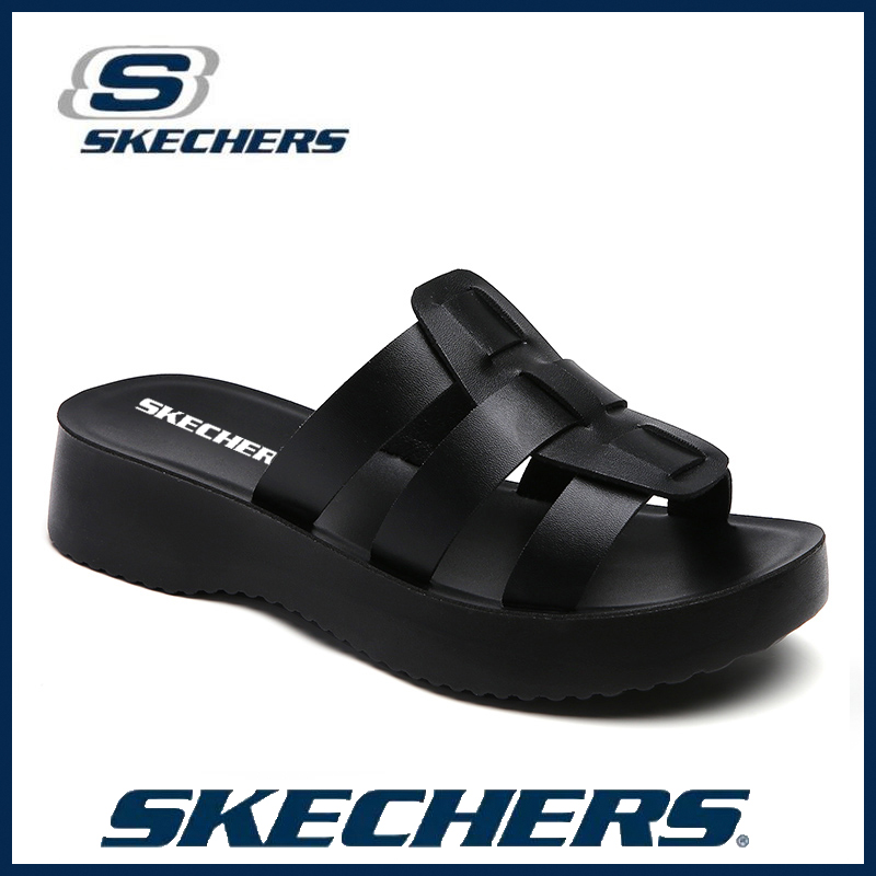 Skechers_Mới Nữ Xăng Đan on-The-GO Sandals GOWalk Arch Fit Dép Da- 1405251- White