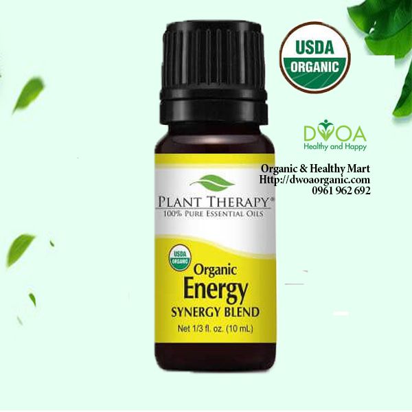 Tinh dầu giúp tăng năng lượng Energy Synergy PlantTherapy