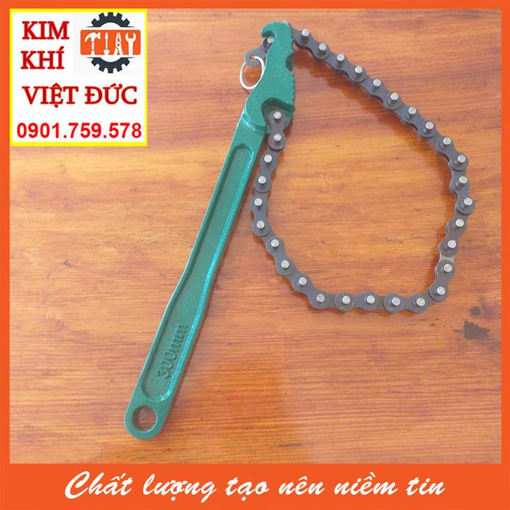 Cờ lê xích 300mm FQ 12 màu Xanh