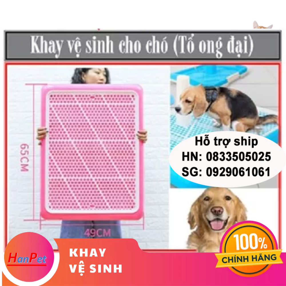 Hanpet - Khay vệ sinh chó (4 loại) khay nhựa vệ sinh chó / khay hứng kít chó / khay cho chó / hướng dẫn chó đi vệ sinh đúng chỗ / khay đi vệ sinh cho chó / chọn mua khay vs chó