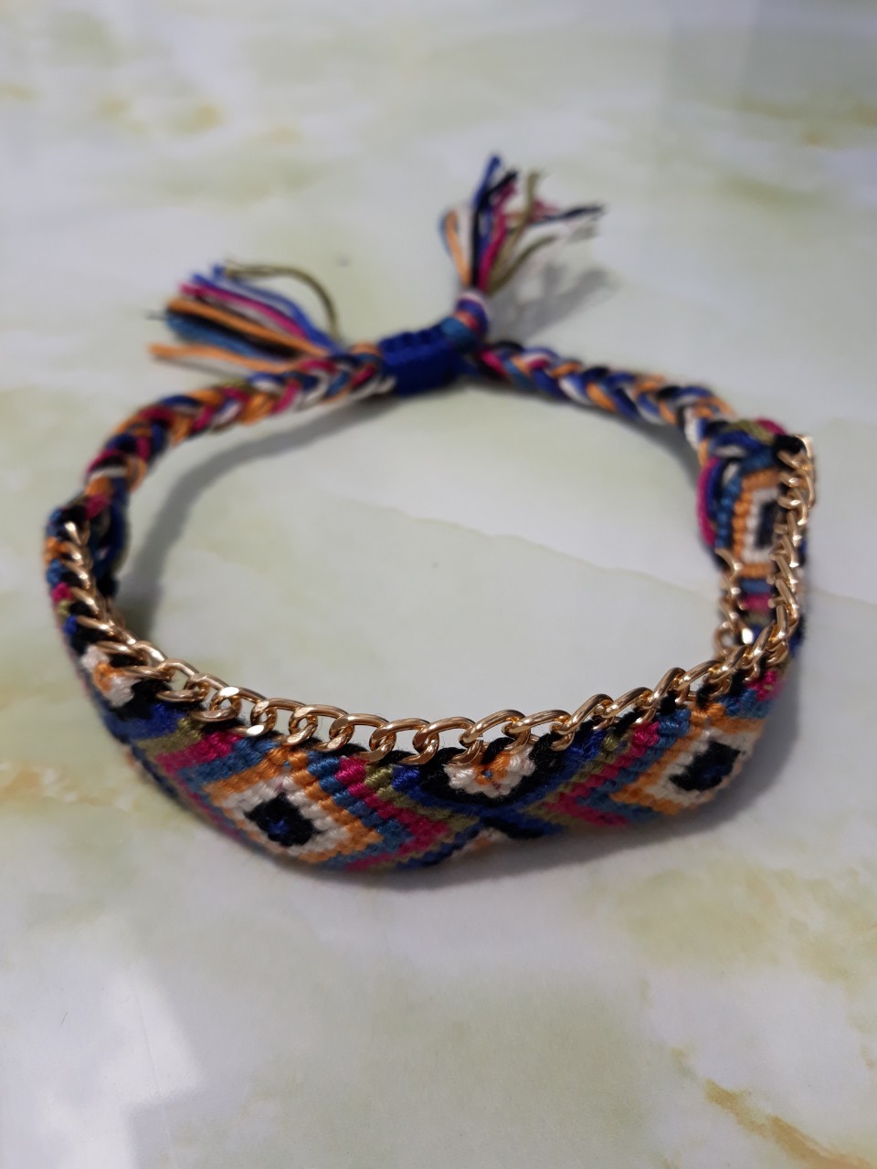 Vòng tay handmade thổ cẩm nam nữ vintage