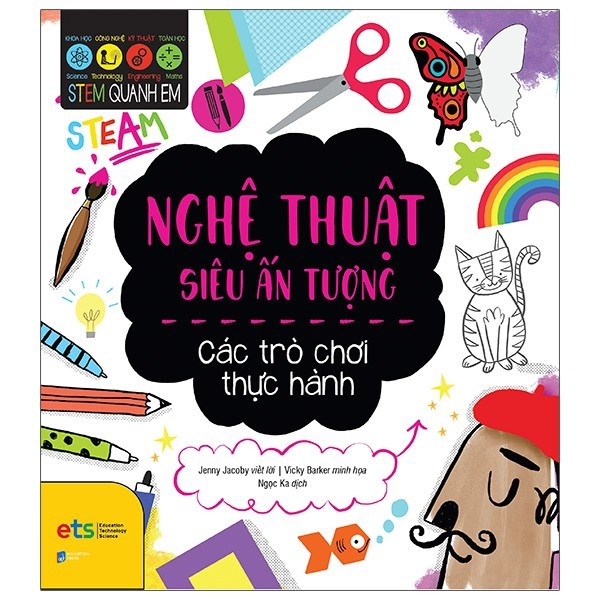 Sách - stem quanh em - nghệ thuật siêu ấn tượng