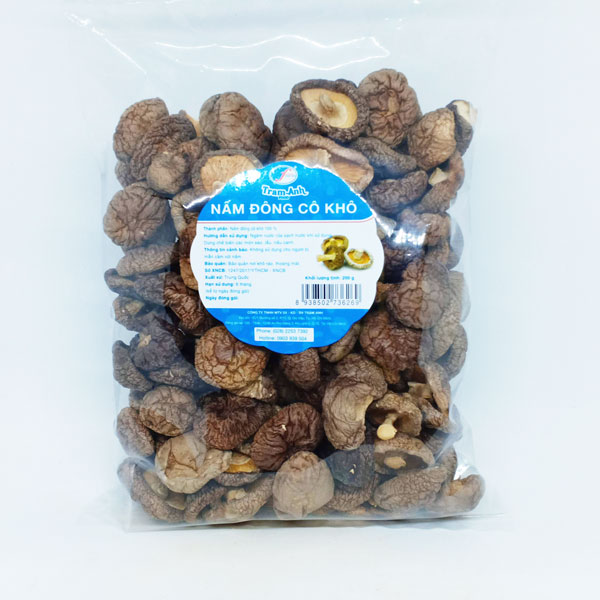 Nấm đông cô khô 100g - Trâm Anh Food