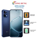 Điện thoại Oppo A6 Pro (8GB/256GB) - Hàng chính hãng - AMOLED 6.57 inch, MediaTek Helio G100, Pin 7000mAh