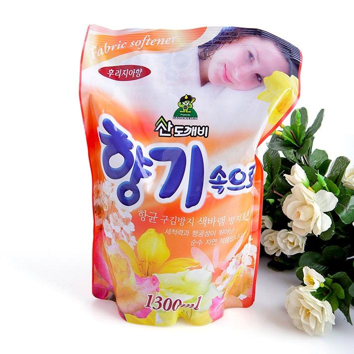 Túi nước xả vải sandokkaebi hàn quốc cho da nhạy cảm 1.3l gsg282