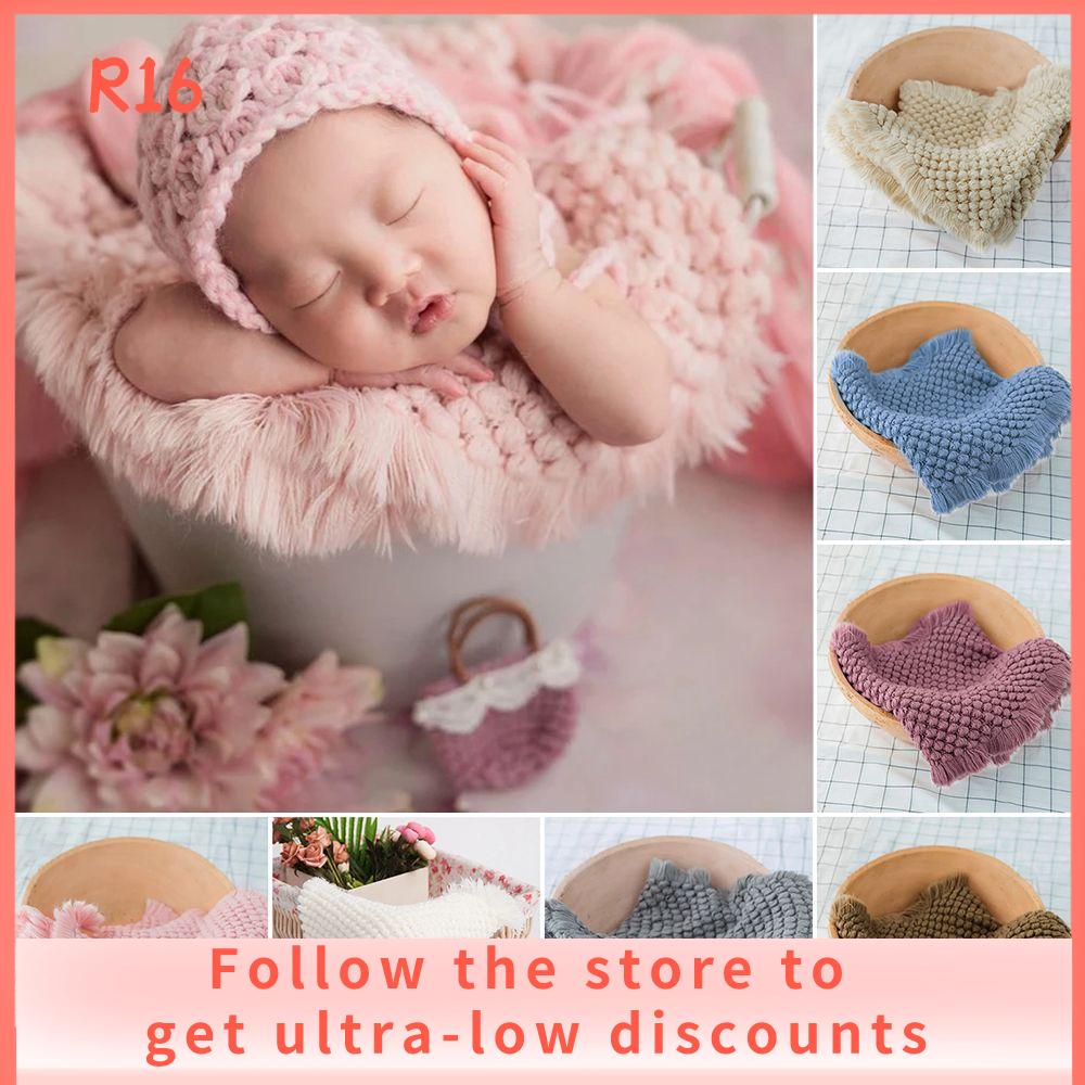R16 cửa hàng em bé phụ kiện mềm mại trẻ sơ sinh bọc trẻ sơ sinh kéo dài nền chăn chụp ảnh cho ảnh em bé đạo cụ chụp ảnh