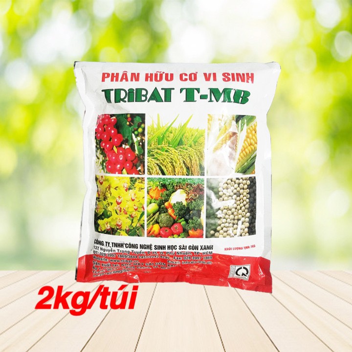 Phân hữu cơ vi sinh Tribat T-MB 2kg giá rẻ