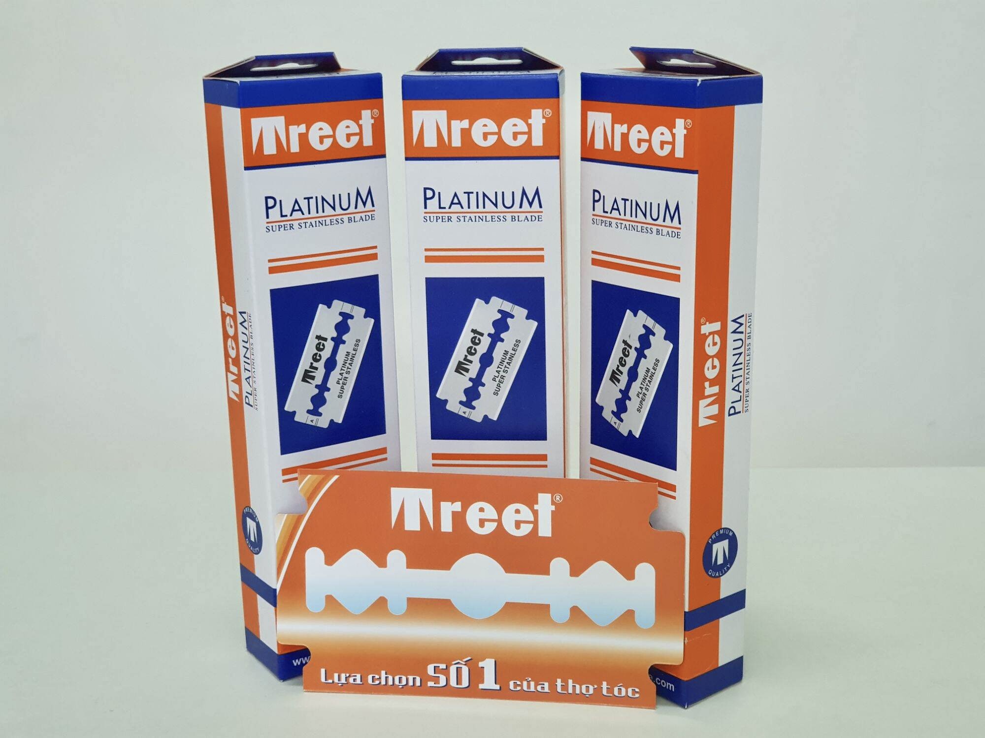 Lưỡi lam treet platinum chính hãng nguyên hộp 200 lưỡi