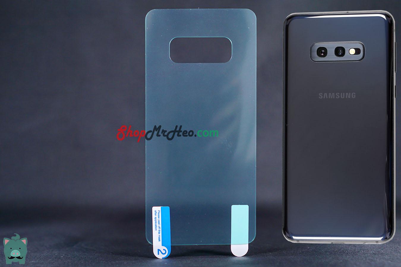 Dán dẻo tpu full mặt sau lưng samsung galaxy s10e