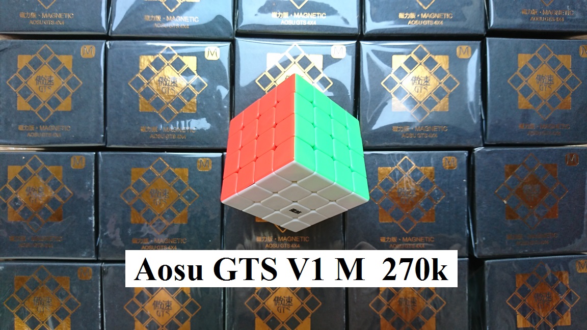 Rubik 4x4x4.   FlagShip Siêu Giảm Giá. Aosu GTS V1 M Stickerless