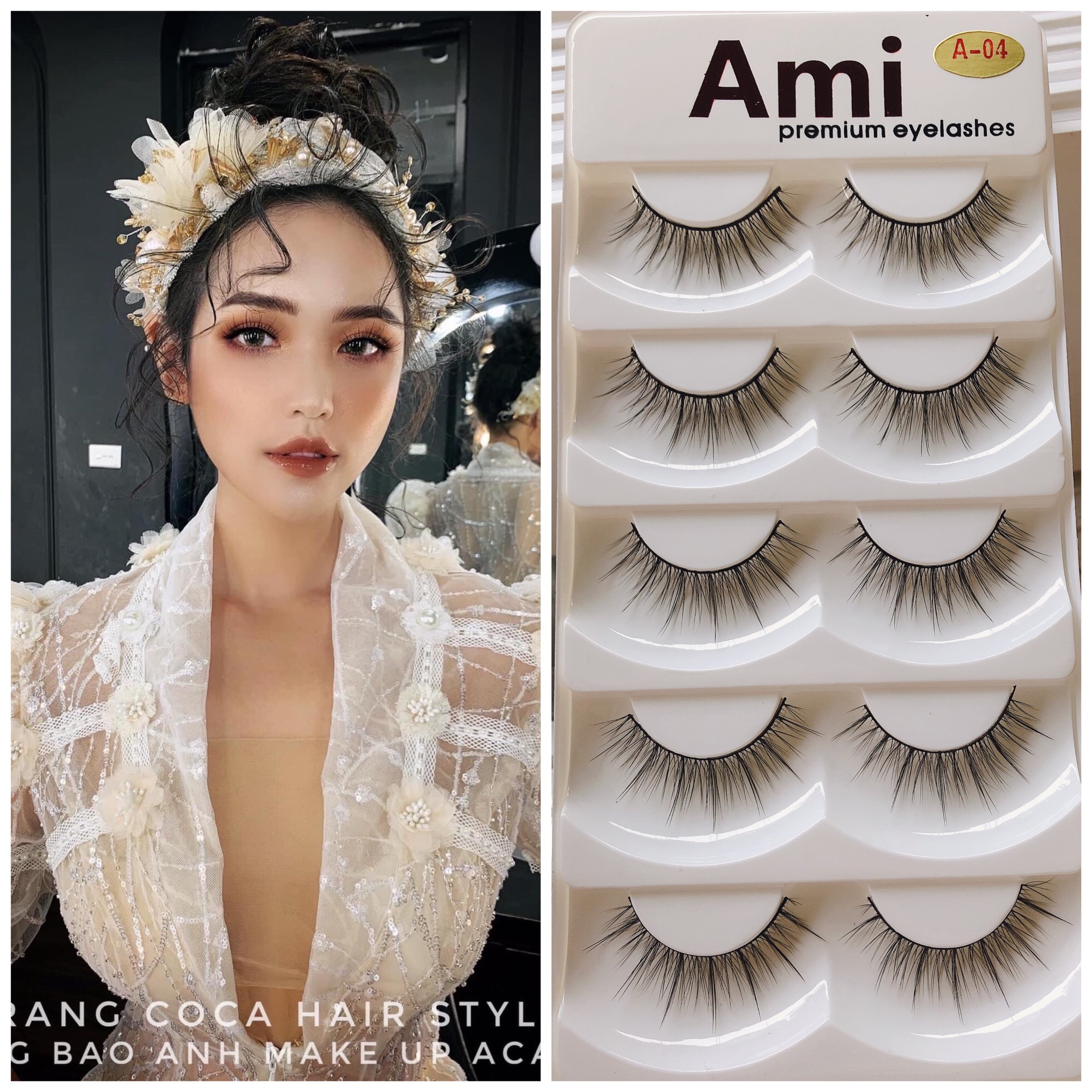 Lông Mi Gỉa 5 CẶP/ Hộp Ami Cao Cấp Nhiều Mã