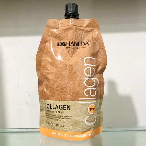 Dầu ủ tóc collagen top haneda siêu mượt dạng túi chính hãng 500ml new