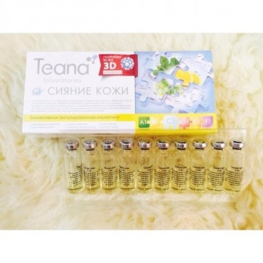 Serum collagen tươi Teana c1 xách tay nga, sản xuất từ các thành phần tự nhiên, an toàn và đảm bảo chất lượng cho người sử dụng