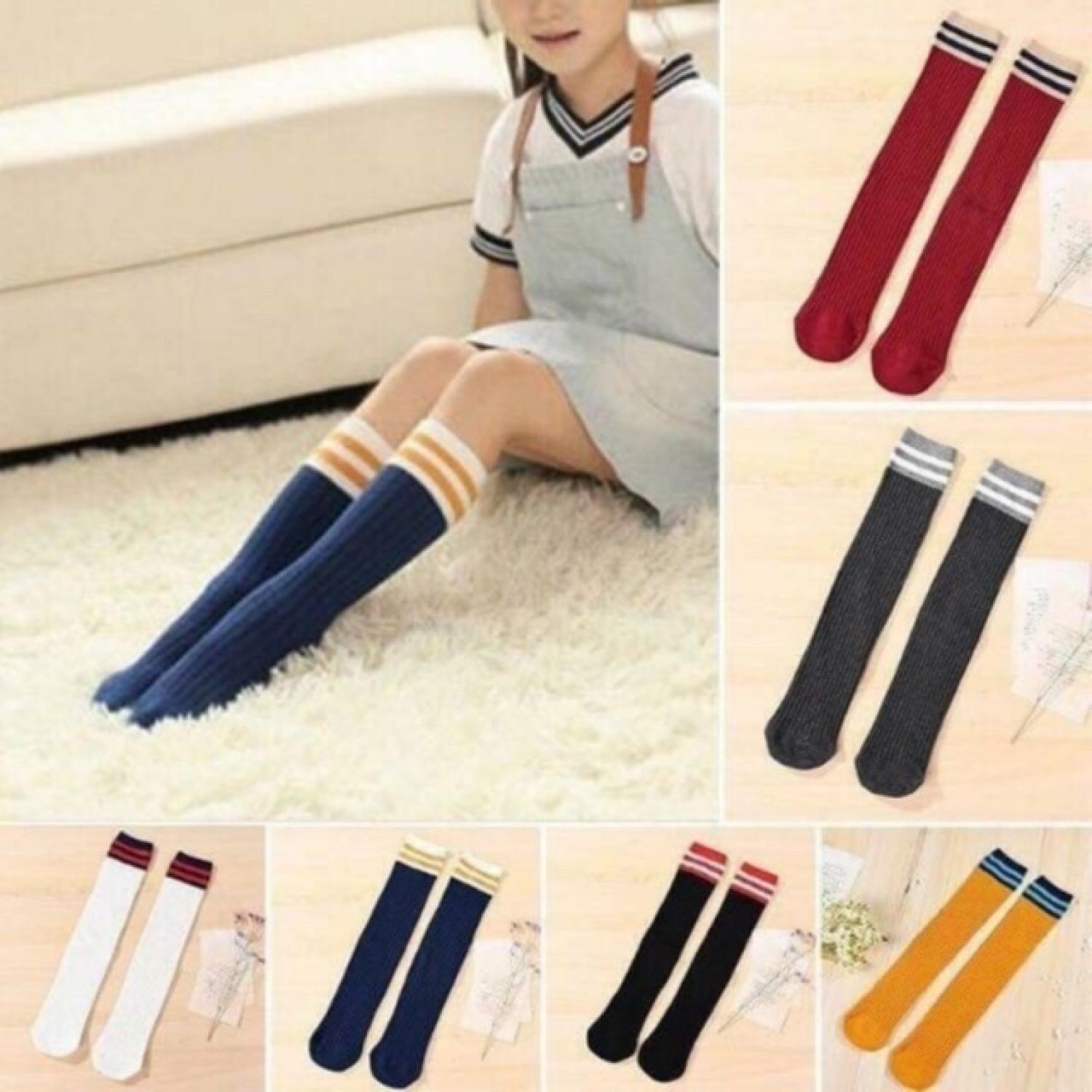 Set 5 đôi tất gối dành cho bé gái