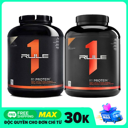 Rule 1 Protein Whey Protein Thủy Phân Hộp 5lbs - 2.7kg