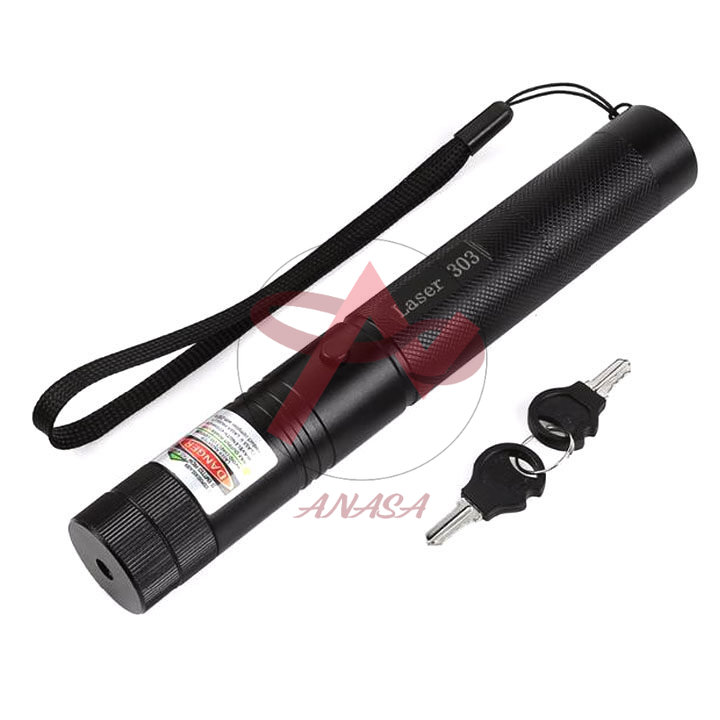 Đèn Laser - Bút Laze 303 Tia Xanh/Đỏ Cực Sáng Công Suất Lớn, Chiếu Xa 3km (Màu Sắc Ngẫu Nhiên)