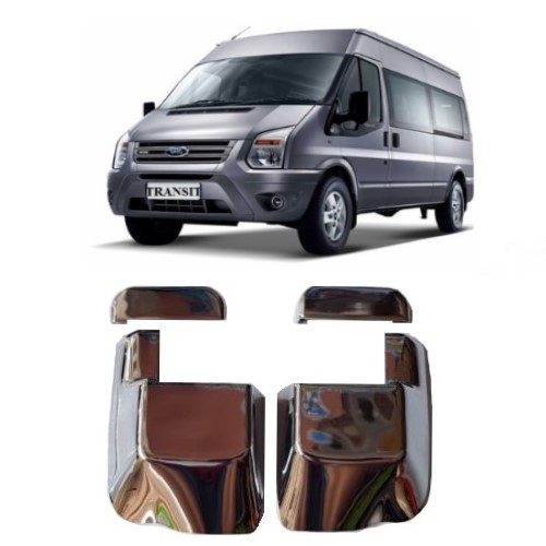 Ốp trang trí nắp bản lề mạ crom xe ford transit 2014-2018