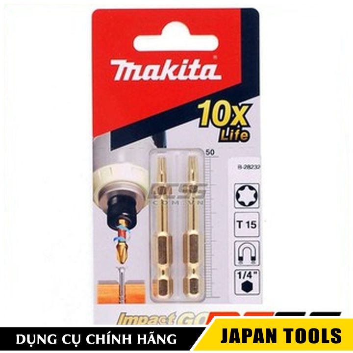 Mũi bắt vít hoa thị t15 impact gold makita b-28232 | japan tools