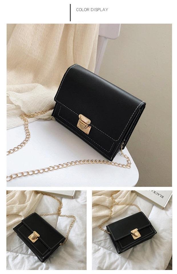 Túi đeo chéo nữ, túi đeo chéo Ngọc Trinh,túi mini dây xích nhỏ nhiều màu