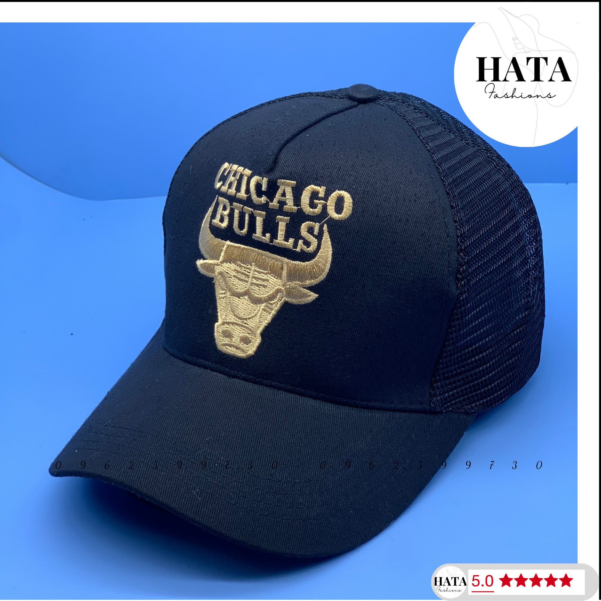 NÓN KẾT THÊU ĐẦU TRÂU VÀNG CÁ TÍNH, MŨ LƯỠI TRAI PHỐI LƯỚI THỜI TRANG