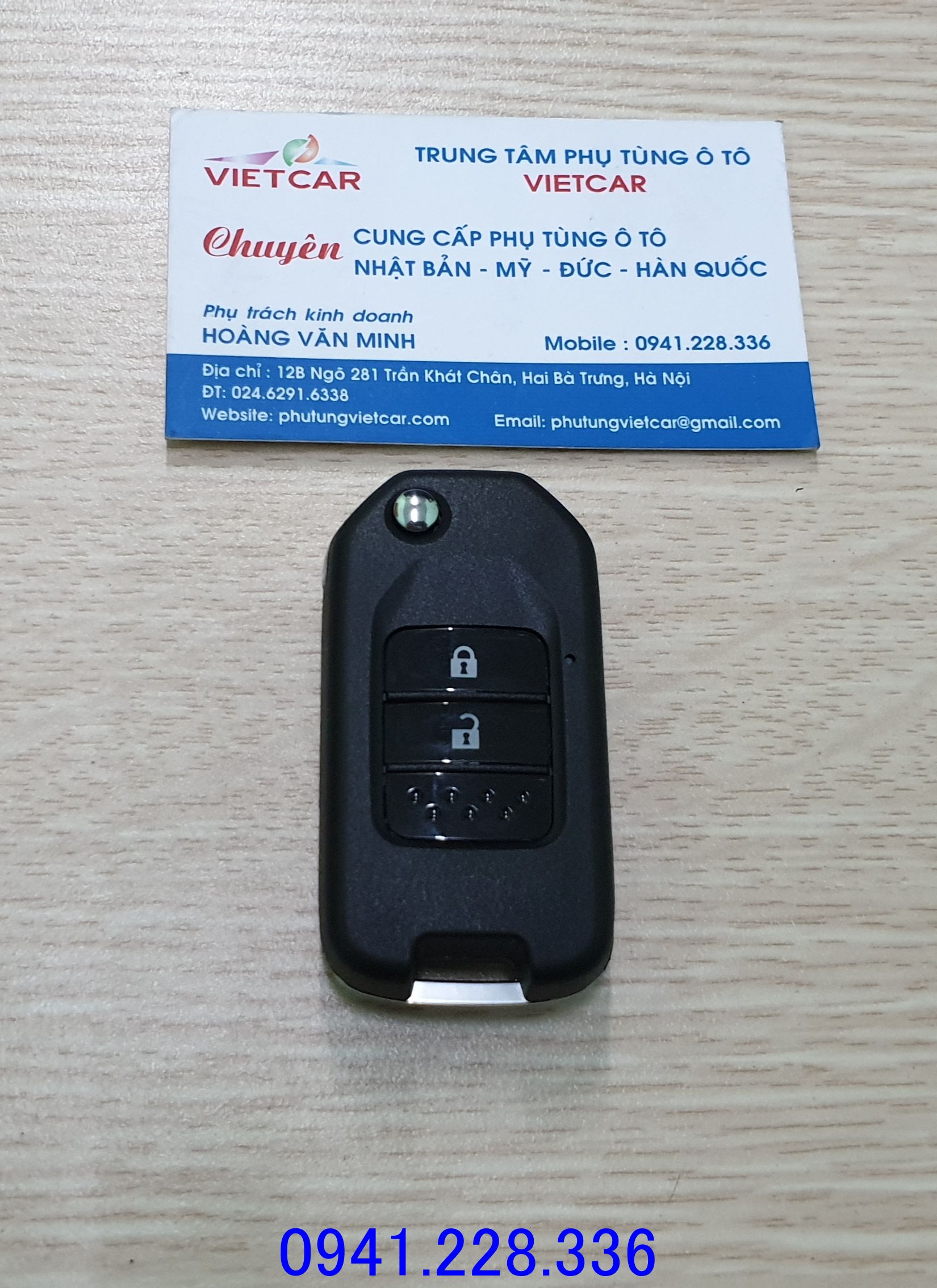 Vỏ chìa khóa gập Honda Brio