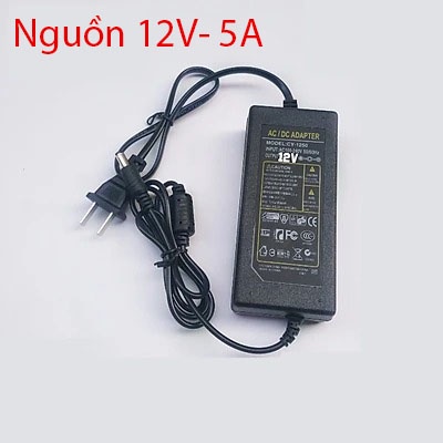 Bộ chuyển đổi nguồn adapter 12v-5a 60w chuyên dụng cho đèn led, camera, bơm mini 12v chất lượng cao