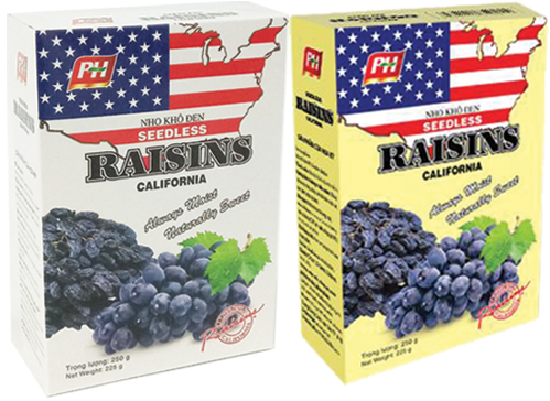 Nho khô đen PH Seedless Raisins 225g