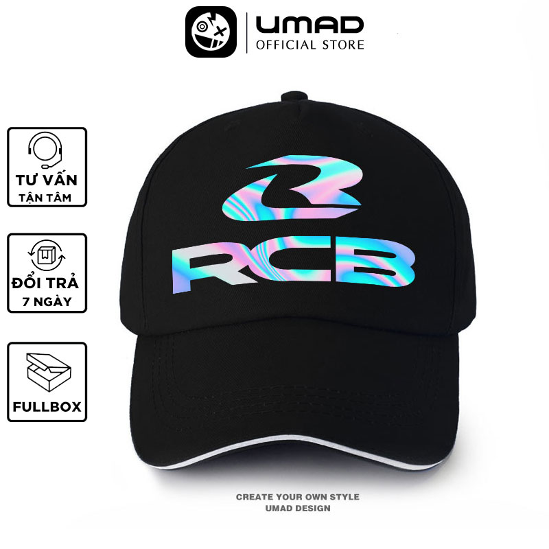 [HCM]Mũ lưỡi trai nam UMAD Racing boy RCB màu Titan chất liệu kaki cao cấp form nam nữ Unisex