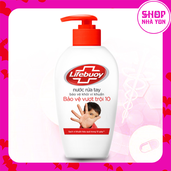 Nước rửa tay Lifebuoy Bảo vệ khỏi vi khuẩn (180g)