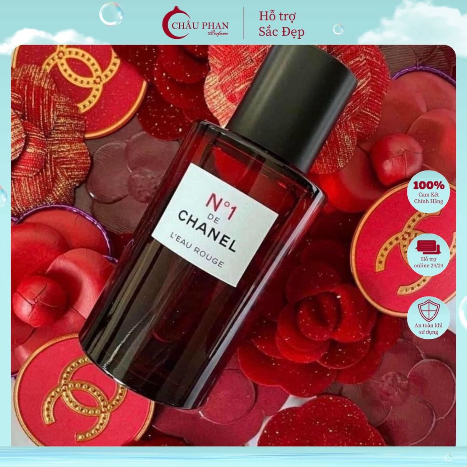 Nước hoa Chanel No 1 de ChaneI LEau Rouge  Mùi hương của Skin care    Shopee Việt Nam