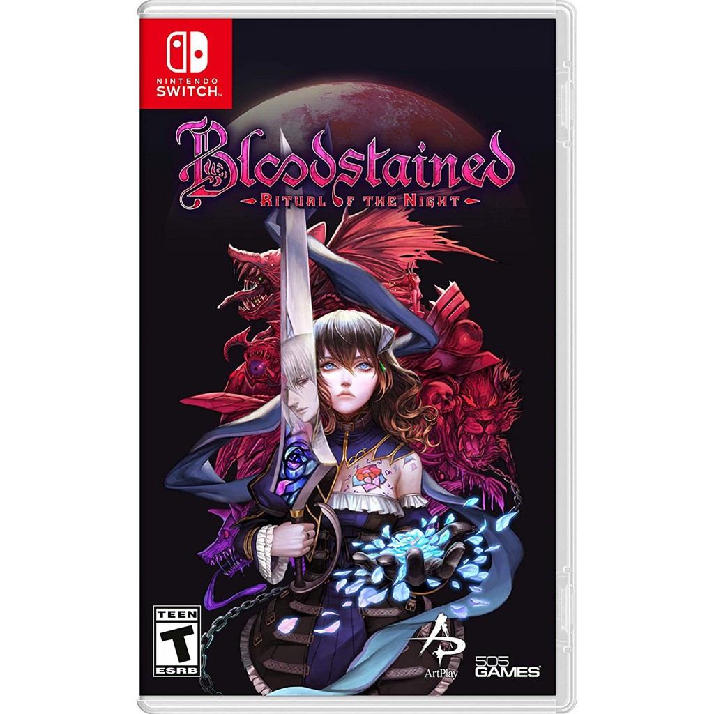 Băng Game Nintendo Switch - Bloodstained: Ritual of the Night Hệ US
