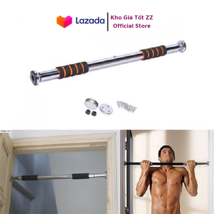 [HCM]Xà Đơn Đa Năng Siêu Rẻ - Sale 40%Xà Đơn Treo Tường Tập Thể Dục - Xà Đơn Gắn Cửa Treo TườngXà đơn treo gắn cửa đa năng thế hệ mới.miễn khoan tường dễ lắp đặt xà đơn tập tại nhà tiện dụng hai kích cỡ
