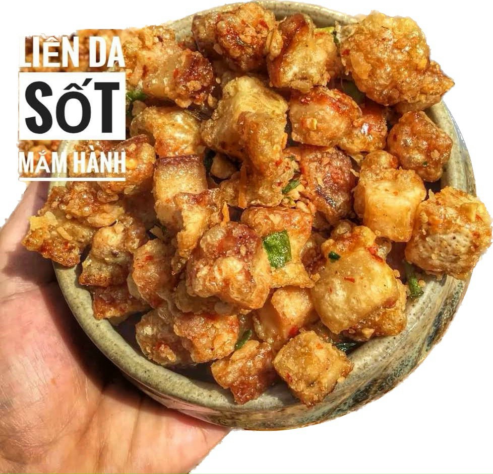 Tóp mỡ sấy cháy tỏi - giá sỉ 100g / 250g / 500g